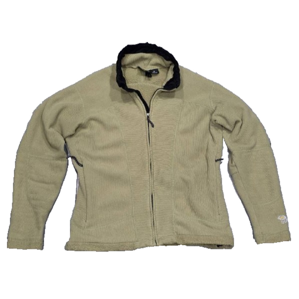 Mountain Hardwear Explore Fleece women Jacket Beige Sz 12 A004080